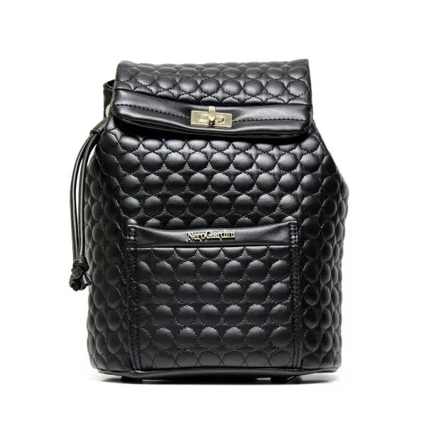 NERO GIARDINI P743402D 100 women's backpack in black leather