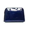 NERO GIARDINI P743136D 208 women's clutch bag in shiny blue leather