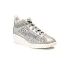 Agile by Rucoline sneaker con zeppa color argento articolo 0226-82984 A DALIDA 1215
