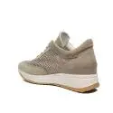 Agile by Rucoline sneaker perforated with wedge beige color article 1304-82627 1304 A CHAMBERS LEON