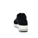 Agile by Rucoline sneaker perforated with wedge blu color article 1304-82627 1304 A CHAMBERS LEON