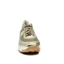 Agile by Rucoline sneaker traforata con zeppa color oro articolo 1304-82983 1304 A NETLAM