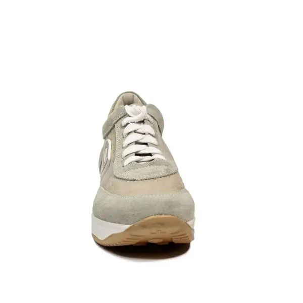 Agile by Rucoline sneaker stringata con zeppa color oro articolo 1304-83012 1304 A MICRO RIND