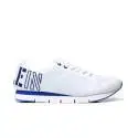 Calvin Klein Jeans S1658 sporty gymnastics in synthetic fabric in white and blue color