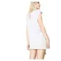 Desigual 72T2EQ6 1024 t-shirt donna con stampa floreale color bianco