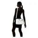 Desigual 74X9YX5 1001 borsa donna modello bauletto color bianco