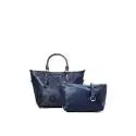 Desigual 71X9EW4 5085 shopper model bag with blue inner clamp