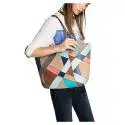 Desigual 71X9YF8 6001 borsa donna modello shopper reversibile, multicolore