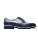 Rogal's BOLOGNA 1 CURACAO lace-up man, French style, blue curacao