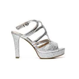 SILVANA 708 SILVER decoltè woman with high heel, silver color