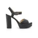 NERO GIARDINI P717861DE 100 BLACK black elegant woman sandal