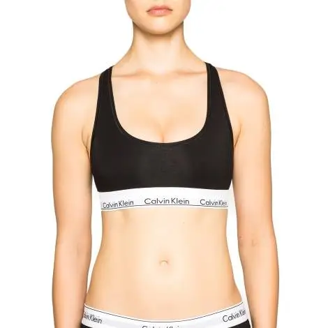Calvin Klein F3785E-001 BLACK black women's sport bra
