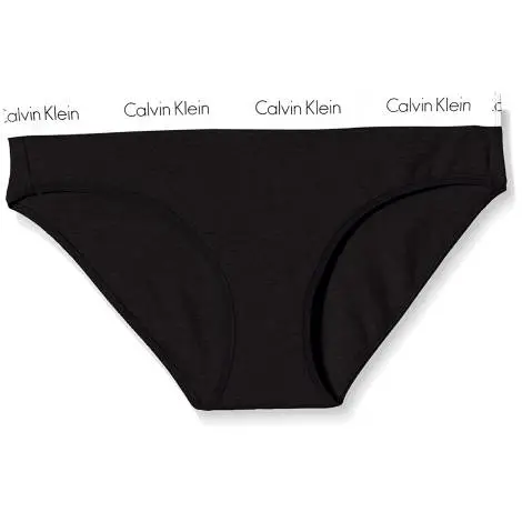 Calvin Klein QD3584E-001 NERO slip donna color nero, 2 per confezione
