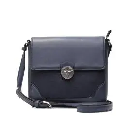 Mario Valentino VBS1M203 ANEMONE BLUE women's blue leather eco-bag