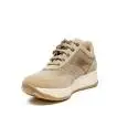 Liu Jo women sneaker with mid wedge sand color article UB23042A