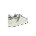 Apepazza white and silver loafer with a band refined with stones article DLW09