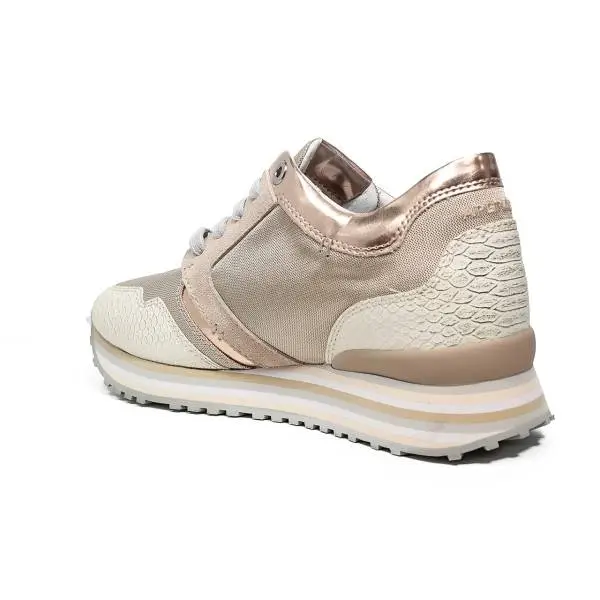 Apepazza sneaker with stones on the side powder color article RDS03
