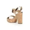 Nero Giardini women sandal with high heel bronze color article P717860DE 434