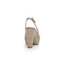 Nero Giardini women sandal with high heel champagne color article P717570D 439