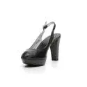 Nero Giardini sandalo spuntato donna con tacco alto colore nero articolo P717570D 100 NERO