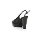 Nero Giardini women sandal with high heel black color article P717570D 100
