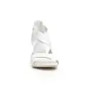 Nero Giardini women sandal with mid high heel white color article P717590D 707
