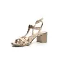 Nero Giardini sandalo donna con tacco medio colore bronzo articolo P717610D 434