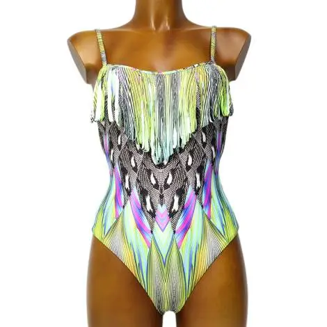 SoloSole ART.7317 ID woman swimsuit single piece, multicolored