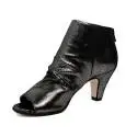 Carmens women closed sandal with high heel steel color article 37149 Acciaio Venere