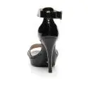 Nero Giardini sandalo alto donna in pelle lucida color nero articolo P717881DE 100