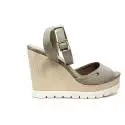 Tommy Hilfiger Sandal with high wedge Grey article FW0FW00695/068 