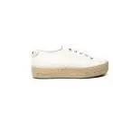 Napapijri sneaker bianca con zeppa in paglia articolo 14738788/N29