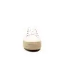 Napapijri sneaker bianca con zeppa in paglia articolo 14738788/N29