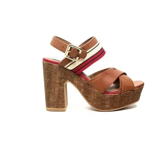 Wrangler Sandal with high heel brown article WL171670 W0028