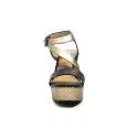 Wrangler sandalo con Tacco alta Nero/Bronzo articolo WL171722 W0435 