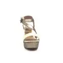 Wrangler sandalo con Tacco alta bianco/bronzo articolo WL171722 W0518 