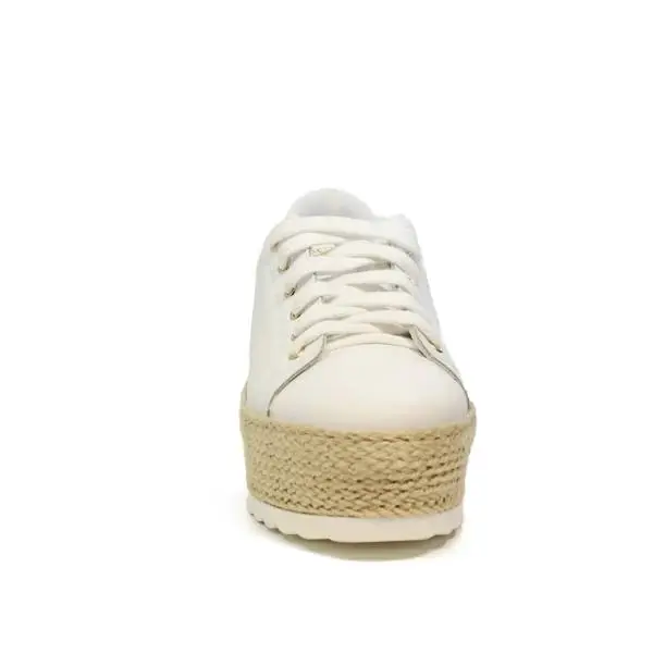 Guess gymnastics with high wedge color white article FLMRM2 ELE12 WHITE 