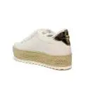 Guess gymnastics with high wedge color white article FLMRM2 ELE12 WHITE 