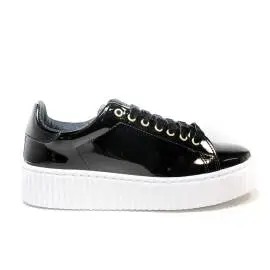 Guess gymnastics with high wedge color black article FLDEN3 PAT12 BLACK