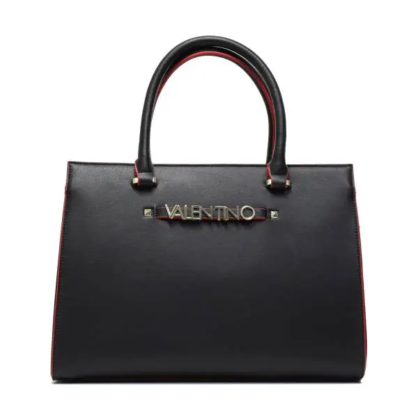 Mario Valentino VBS1M702 DESERT ROSE RED women's handbag in red color eco-leather