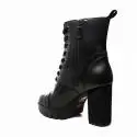 Fornarina ankle boot woman with high heel black color article PI18BE1045C000