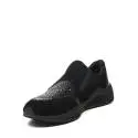 Geox sneakers with low wedge color black article d620sa 021ew c9999