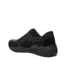 Geox sneakers con zeppa bassa colore nero articolo d620sa 021ew c9999