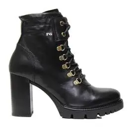 NERO GIARDINI A719911D 100 NERO woman high heel ankle boots