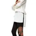 Desigual 17WWKK14 2000 leggings donna con stampa mandala
