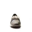 Apepazza loafer women wedge with beads grey color article MCT14 