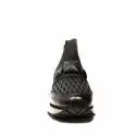 Apepazza sneakers donna zeppa con elastica colore nero articolo RSD09 