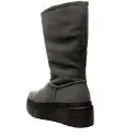 Marina Yachting boot ugg woman high wedge grey color article 172 w 651 300
