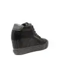 Tommy Hilfiger sneakers con zeppa alto nero articolo FW0FW01772/990
