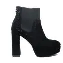 Blu Byblos ankle boot high heel black color article 677932 001